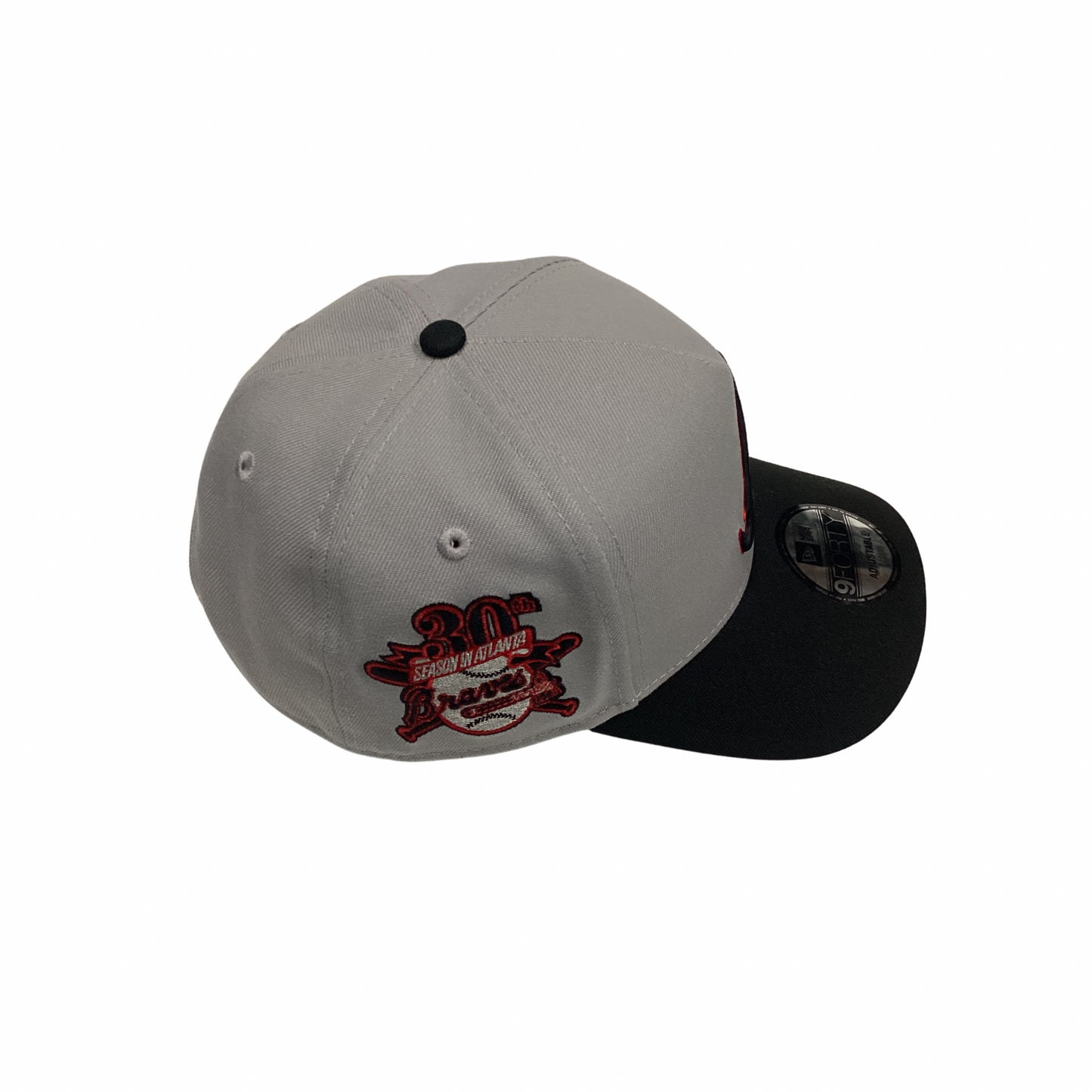 New Era 9FORTY SnapBack Hat - Black Braves