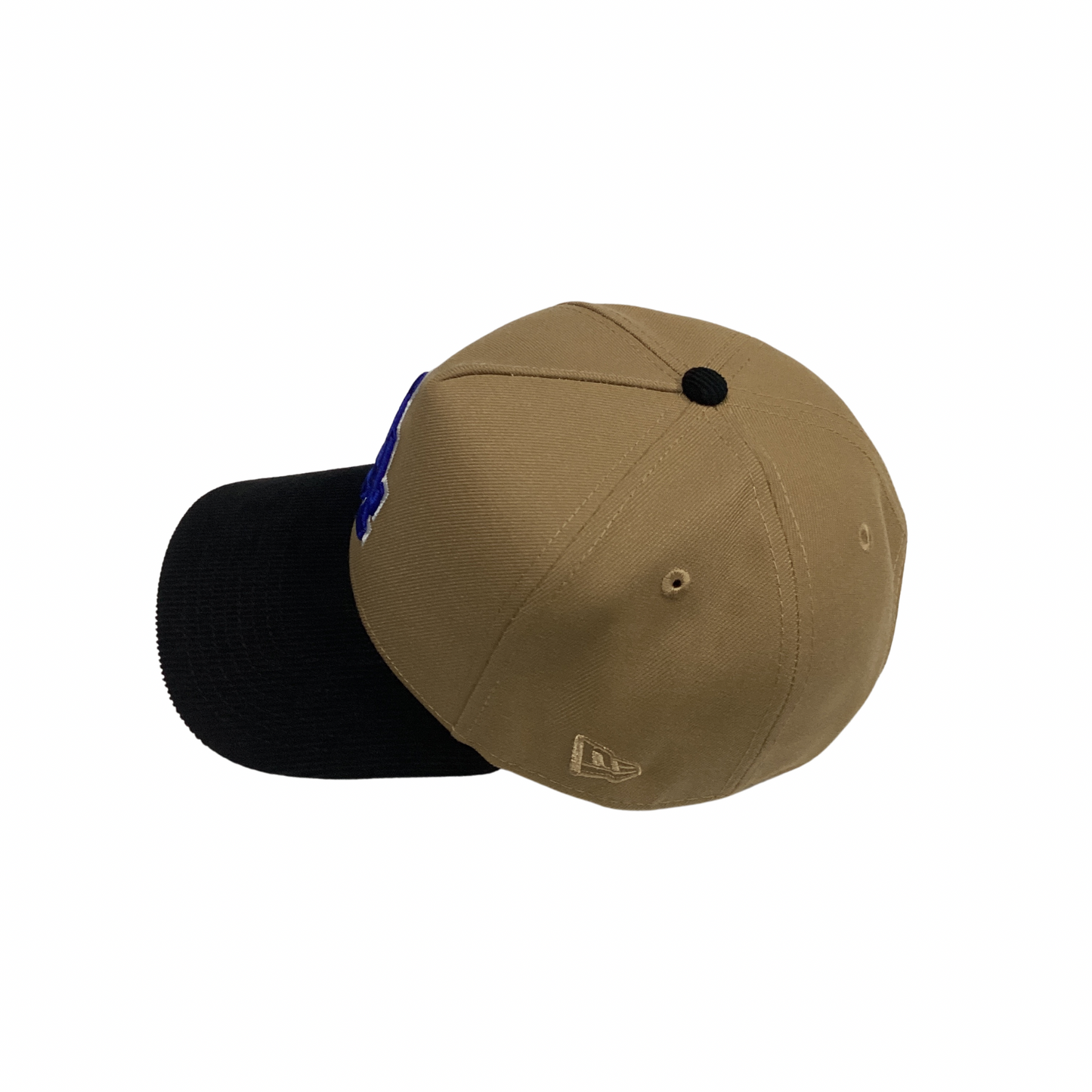 New Era 9FORTY SnapBack Hat - Khaki & Black LA