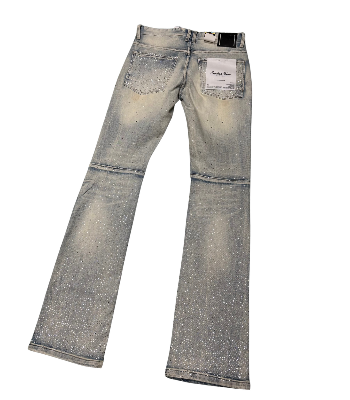 Smoke Rise Flare Stack Jeans