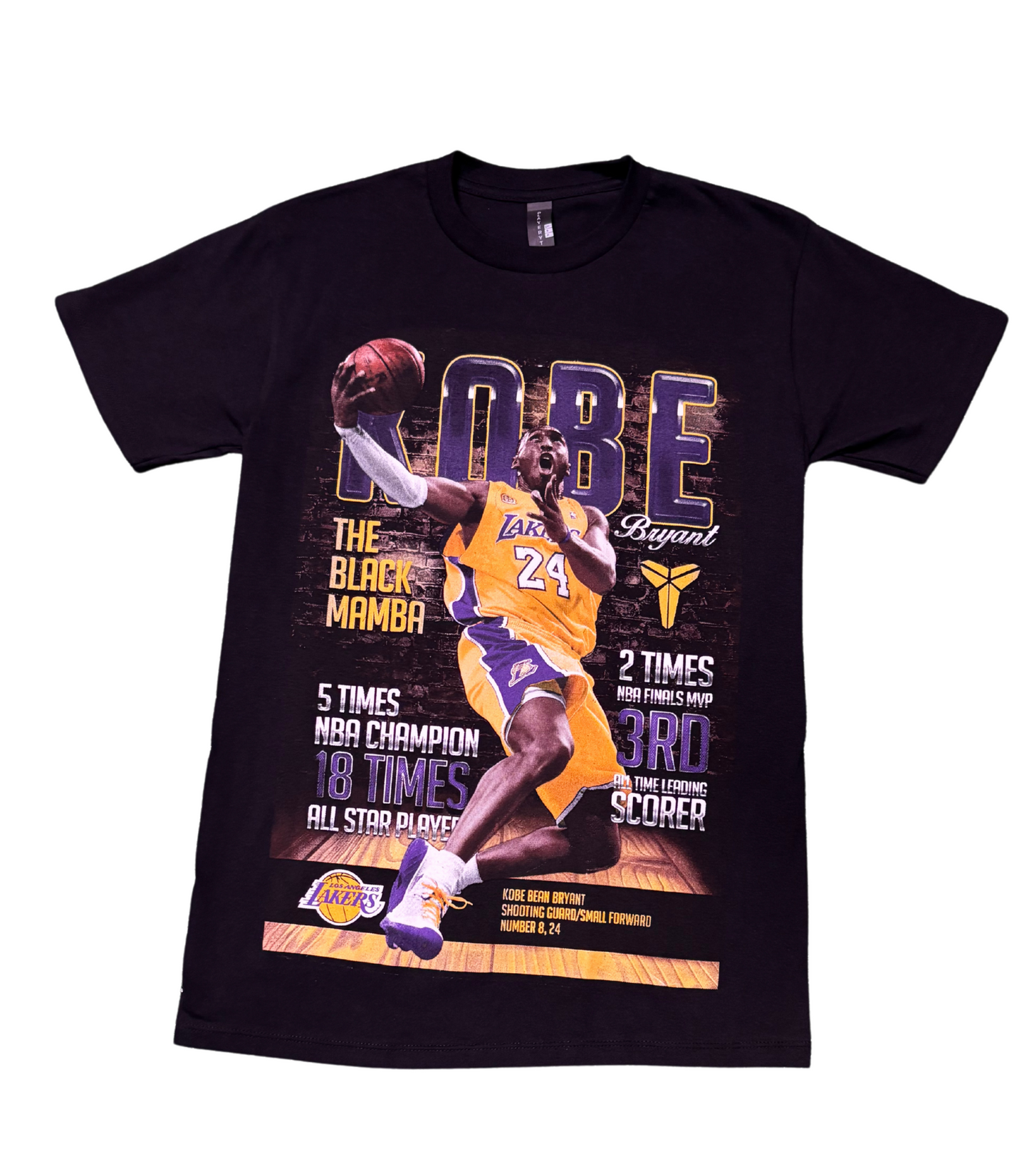 Graphic Tee- Kobe Black Mamba