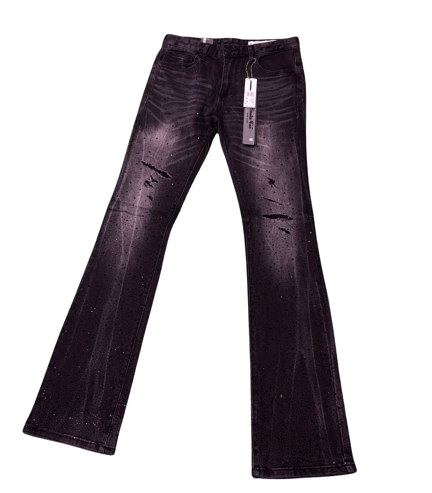 Smoke Rise Flare Stack Jeans