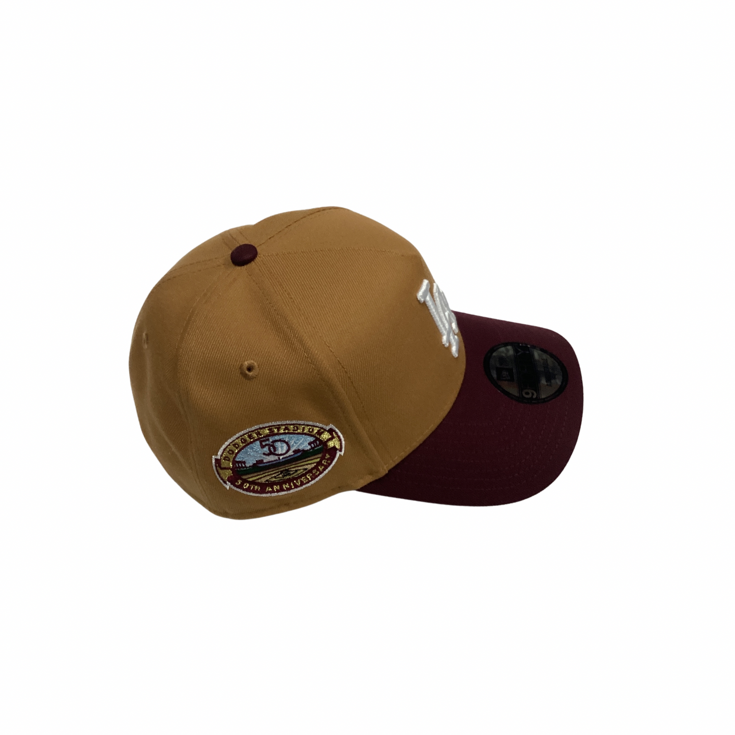 New Era 9FORTY SnapBack Hat - Tan & Brown LA
