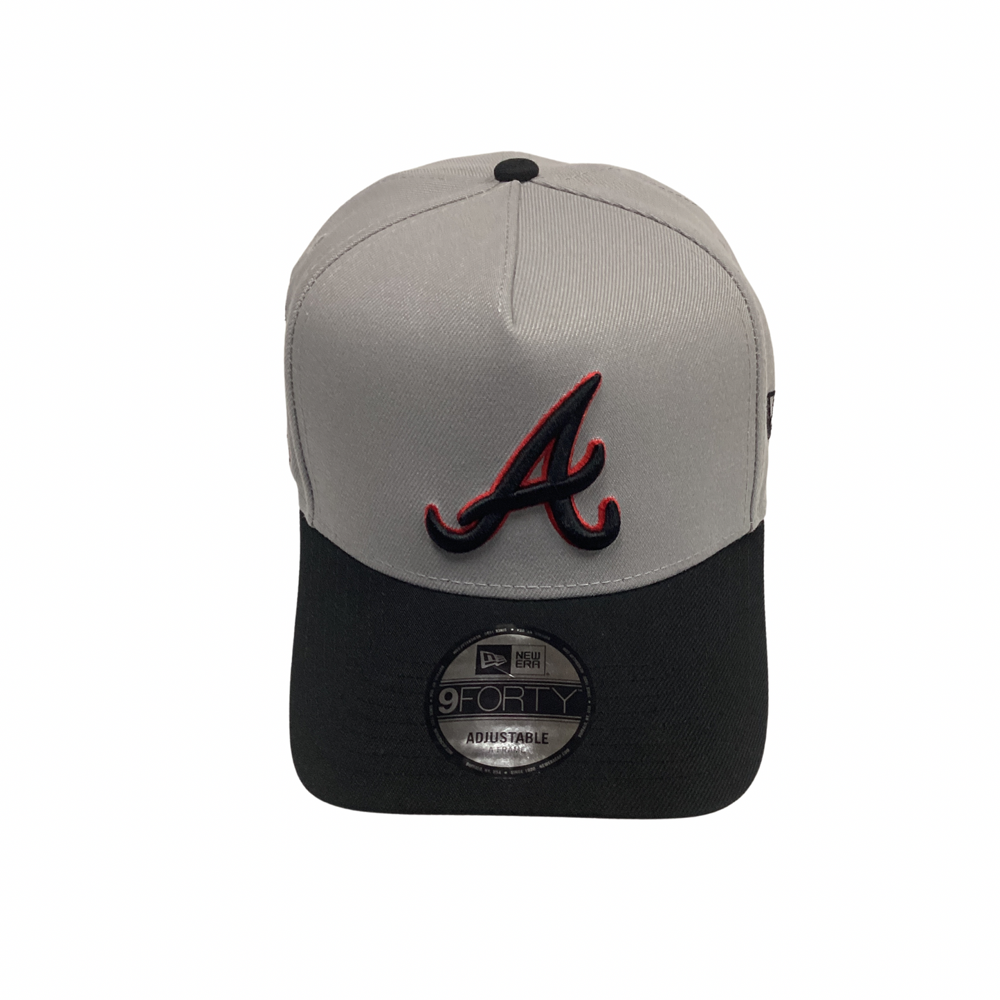New Era 9FORTY SnapBack Hat - Black Braves