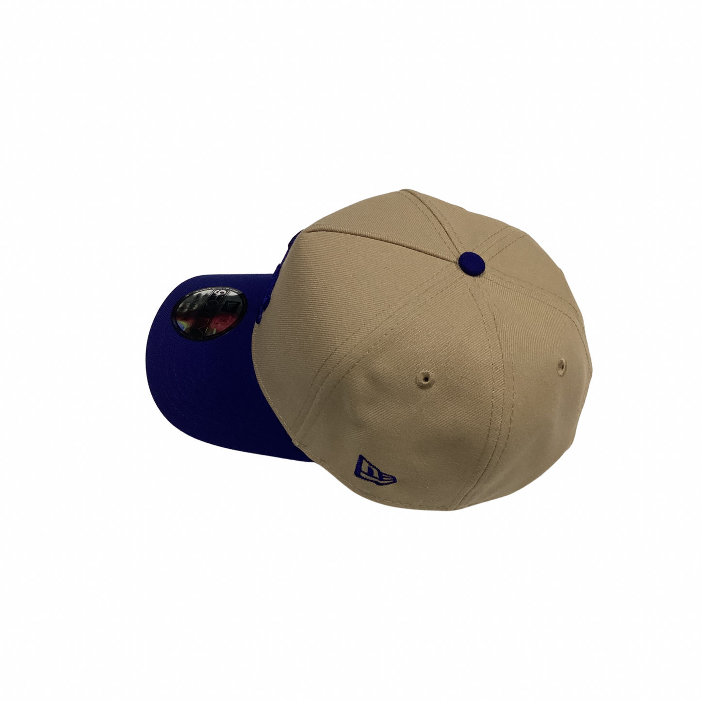 New Era 9FORTY SnapBack Hat - Tan & Blue LA
