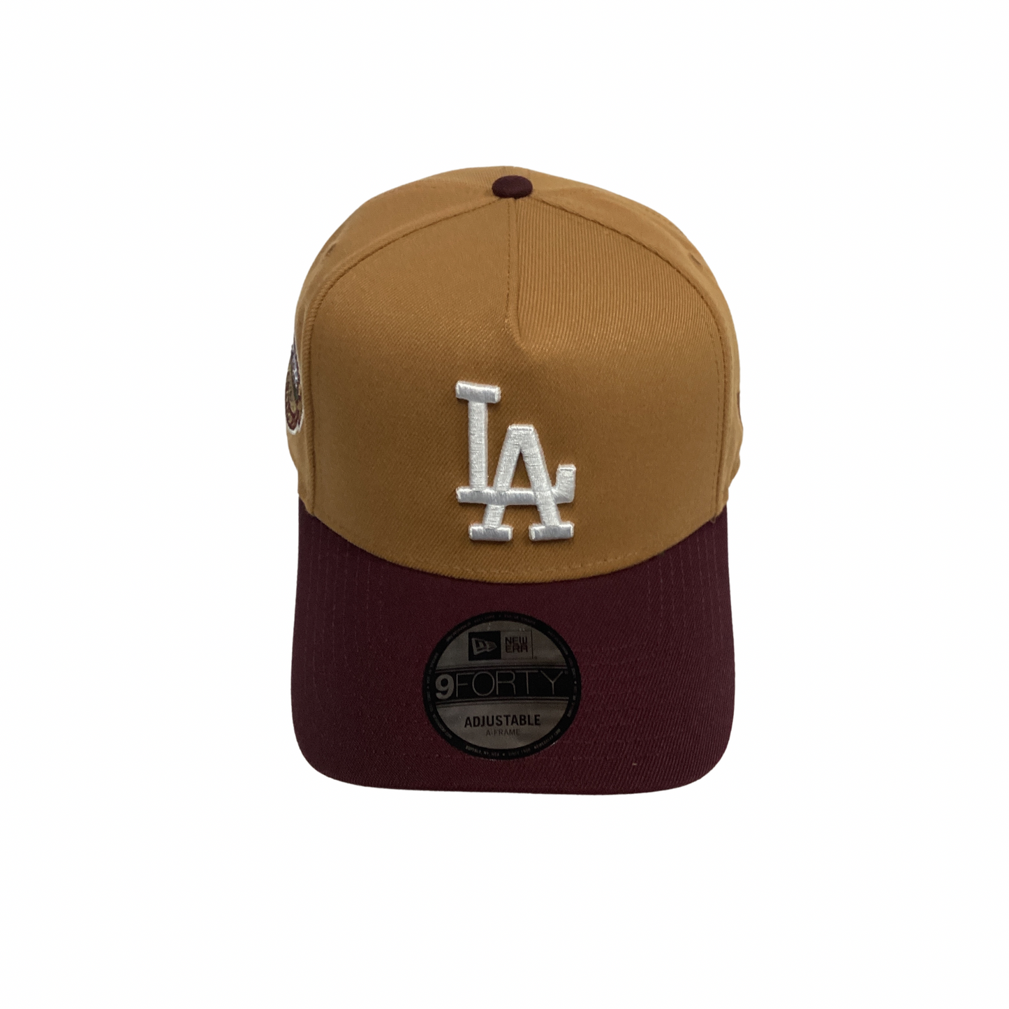 New Era 9FORTY SnapBack Hat - Tan & Brown LA