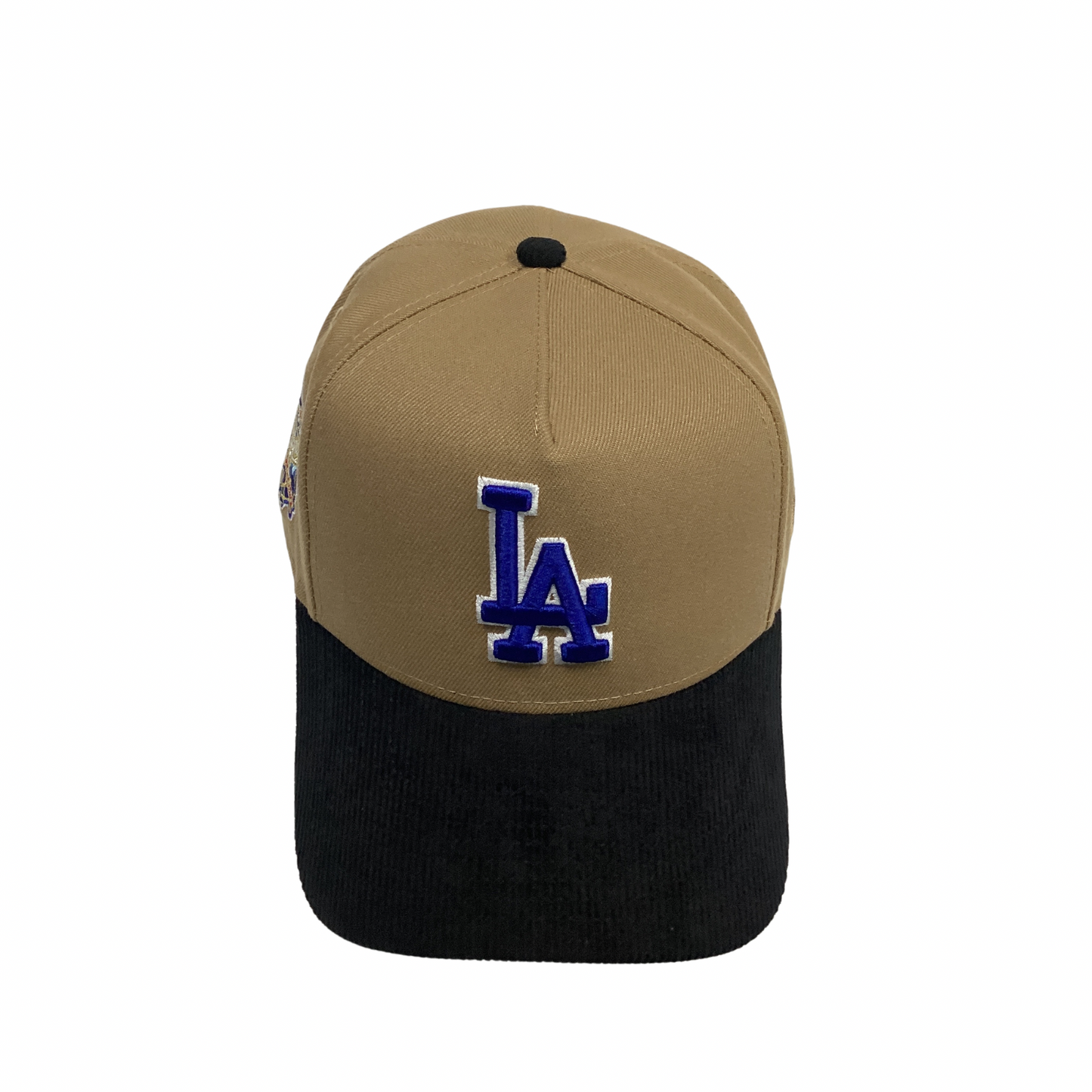 New Era 9FORTY SnapBack Hat - Khaki & Black LA