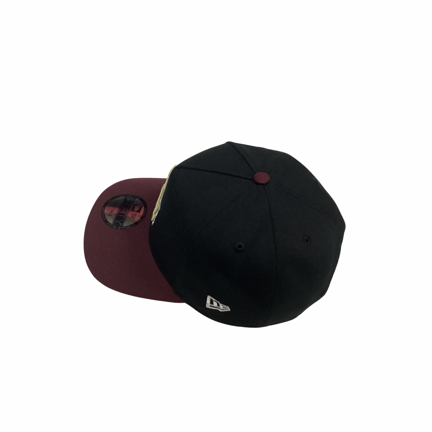 New Era 9FORTY SnapBack Hat - Burgundy & Black LA