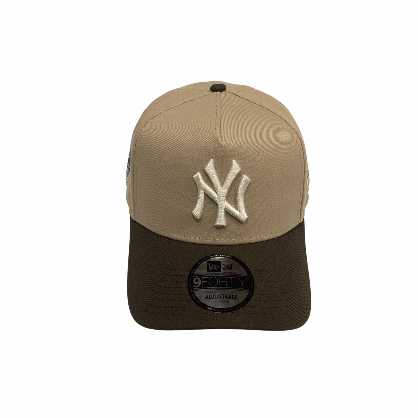 New Era 9FORTY SnapBack Hat - Tan & Brown New York