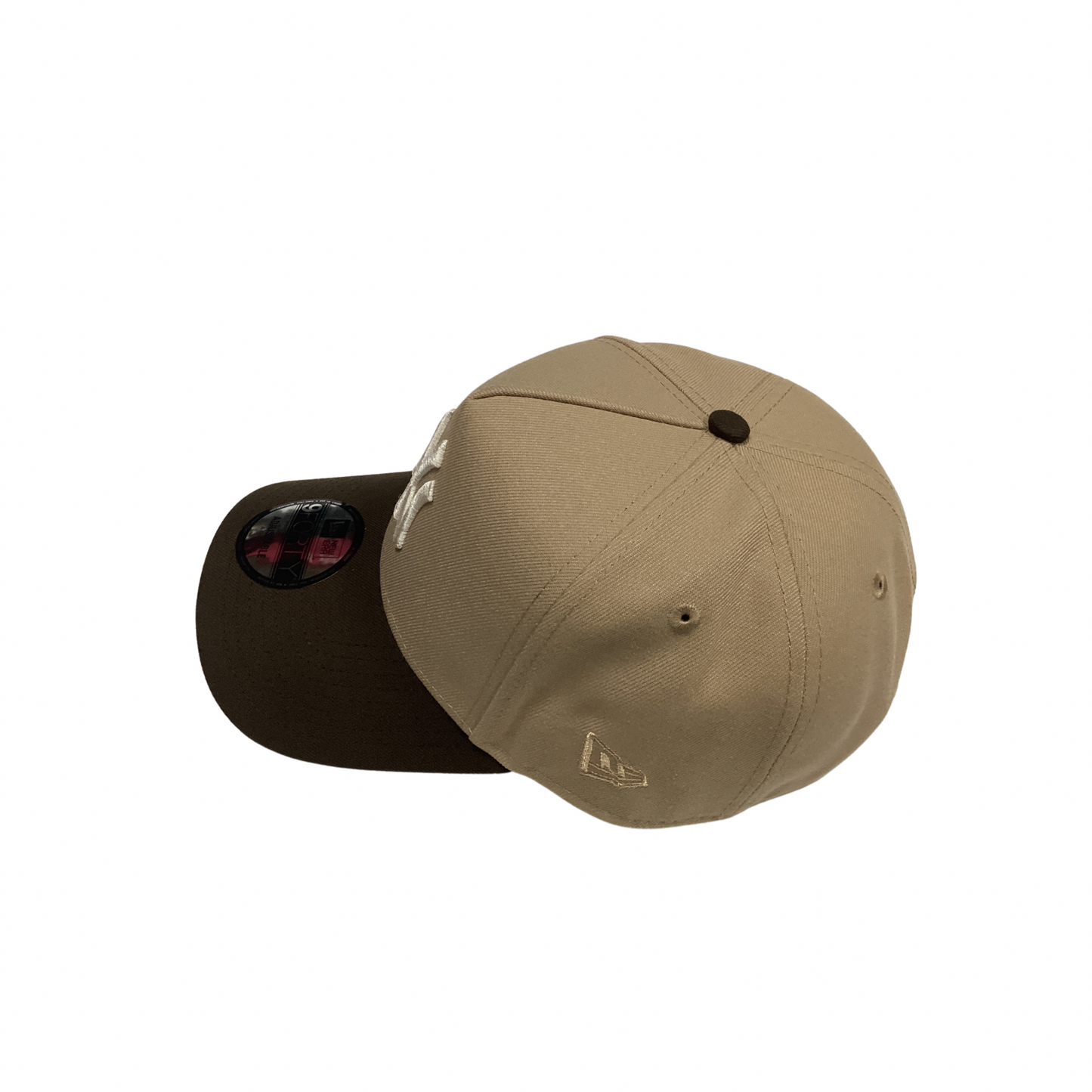 New Era 9FORTY SnapBack Hat - Tan & Brown New York