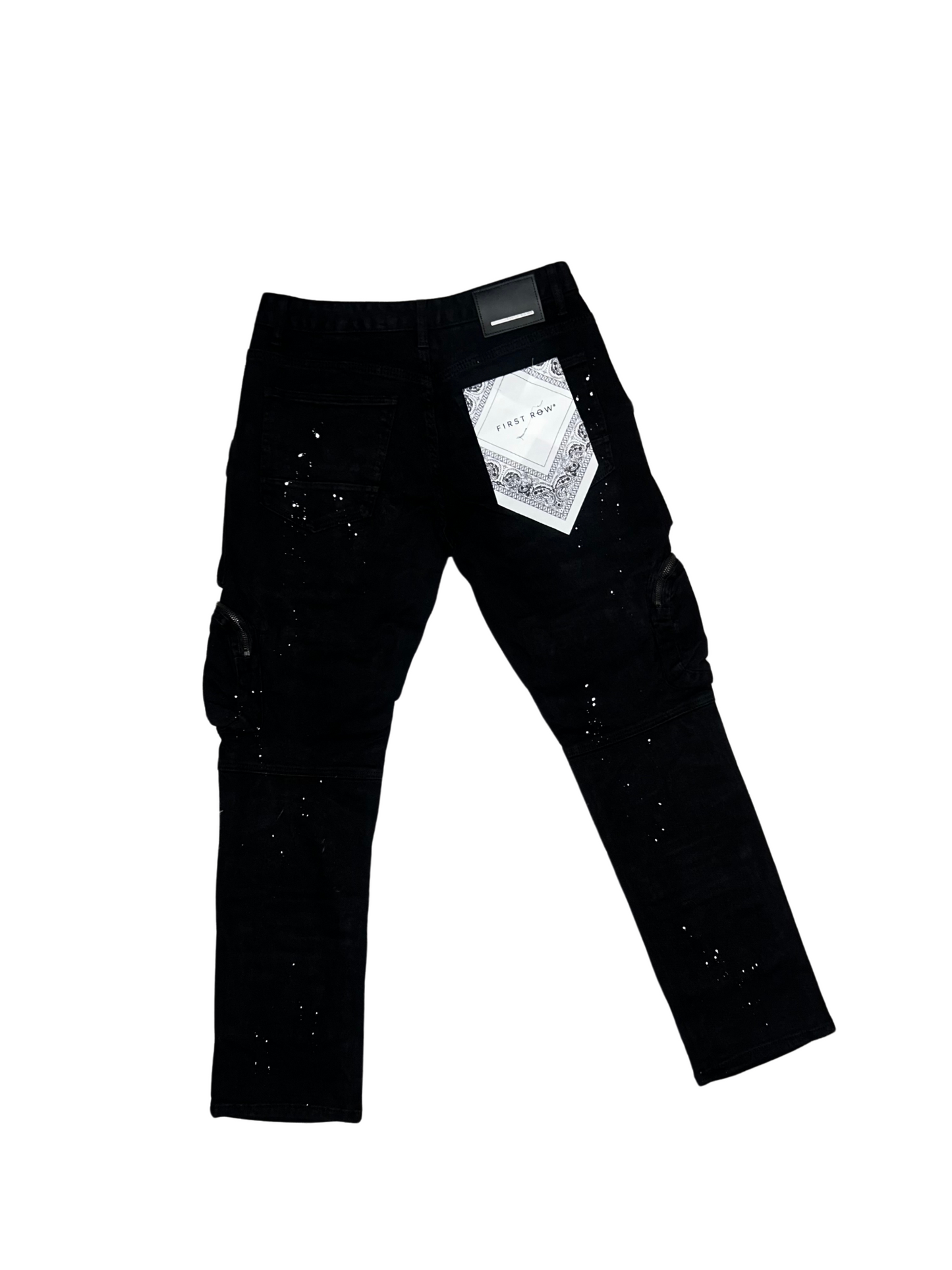 FIRST ROW - STRAIGHT LEG POCKET PEEK A BOO PANTS