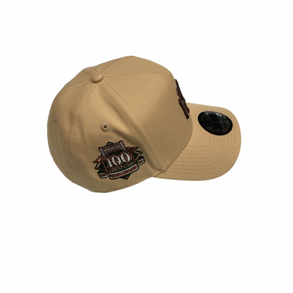 New Era 9FORTY SnapBack Hat - Khaki New York