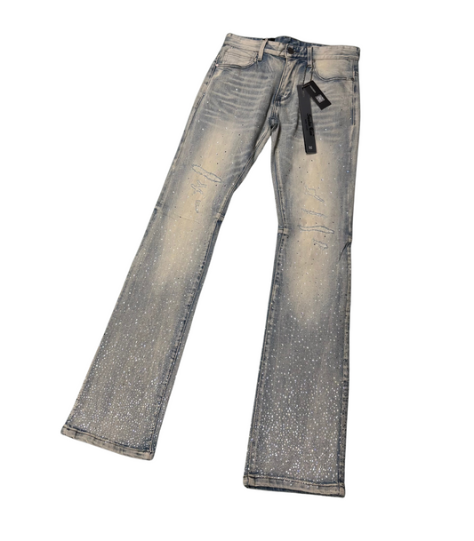 Smoke Rise Flare Stack Jeans