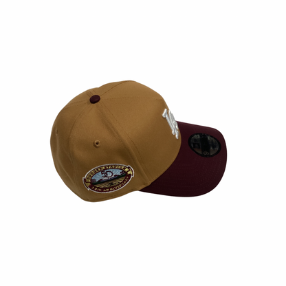 New Era 9FORTY SnapBack Hat - Tan & Brown LA