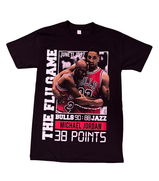 Graphic Tee- Jordan The Flu Game