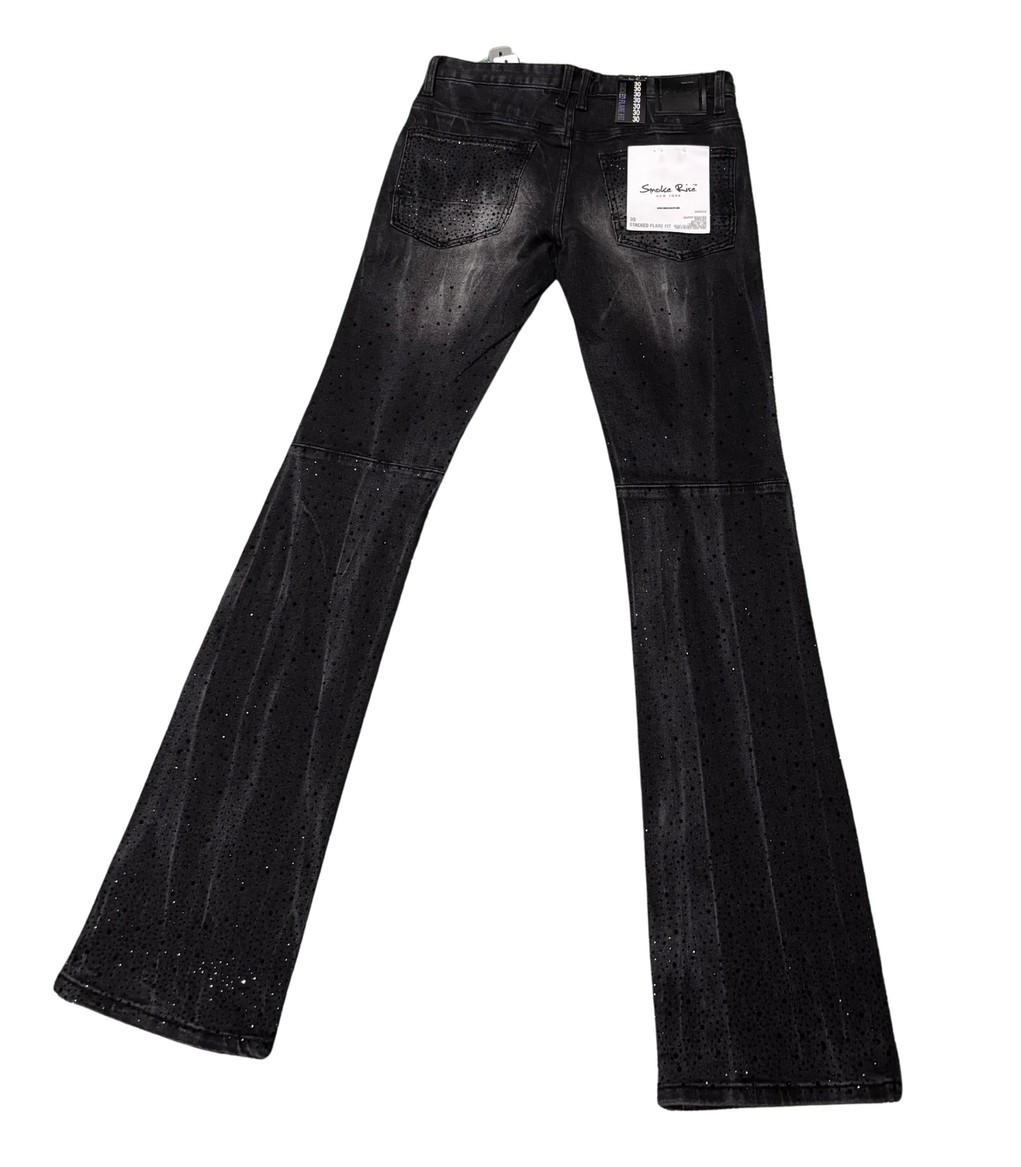 Smoke Rise Flare Stack Jeans