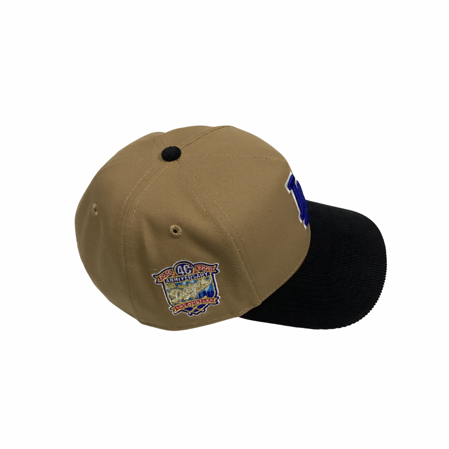 New Era 9FORTY SnapBack Hat - Khaki & Black LA