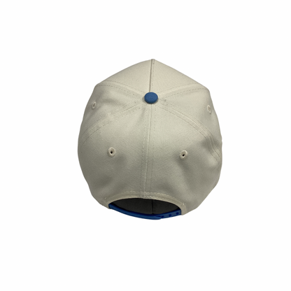 New Era 9FORTY SnapBack Hat - Cream & Blue LA