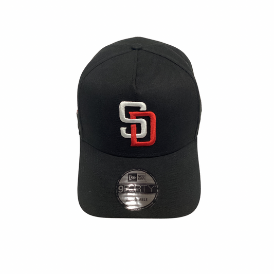 New Era 9FORTY SnapBack Hat - Black San Diego