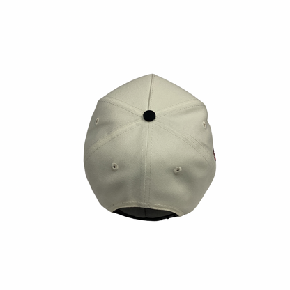 New Era 9FORTY SnapBack Hat - Cream & Black LA