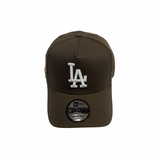 New Era 9FORTY SnapBack Hat - Brown LA