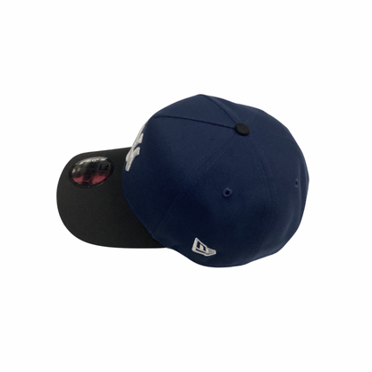 New Era 9FORTY SnapBack Hat - Navy & Black New York