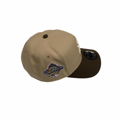 New Era 9FORTY SnapBack Hat - Tan & Brown New York