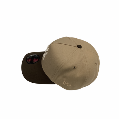 New Era 9FORTY SnapBack Hat - Tan & Brown New York