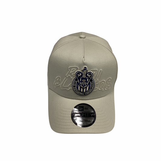 New Era 9FORTY SnapBack Hat - Cream Chivas